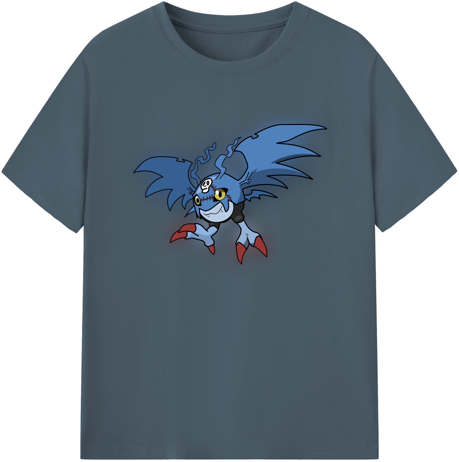 （画像用） Digimon デジタルモンスター/デジモン 綿100％半袖Tシャツ（フロントプリント）